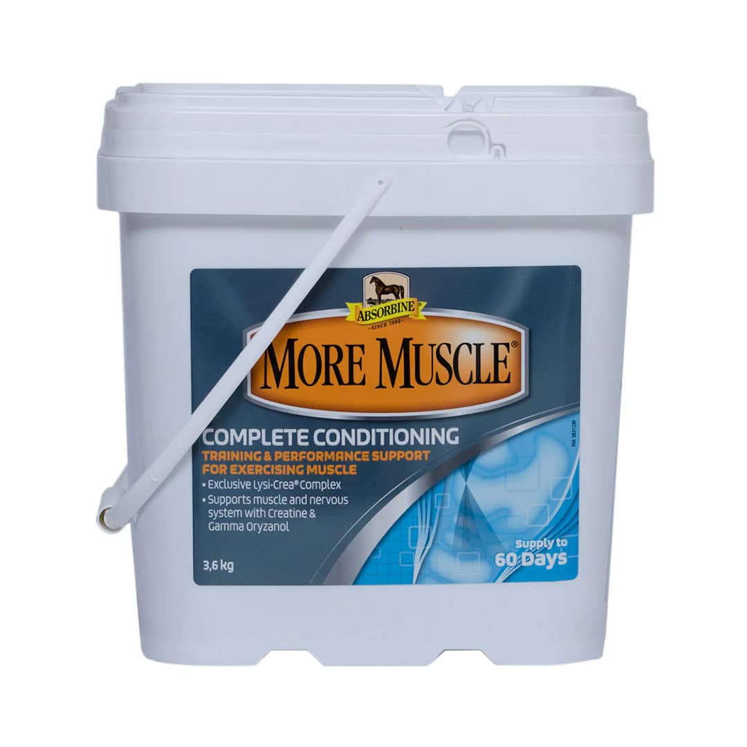 More Muscle: suplemento equino para fuerza y energía