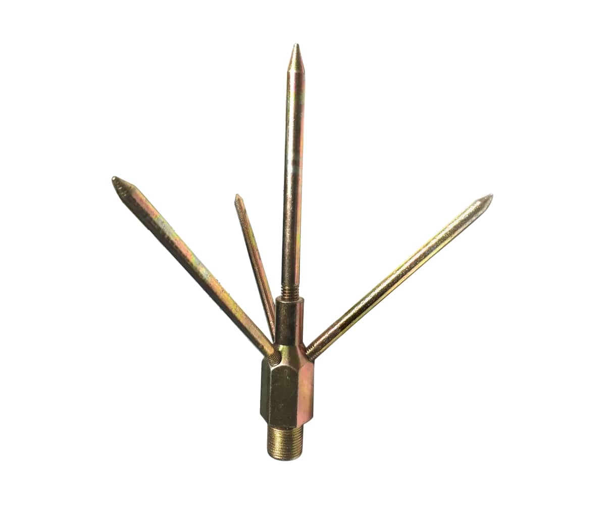 Pararrayos Franklin 4 Puntas