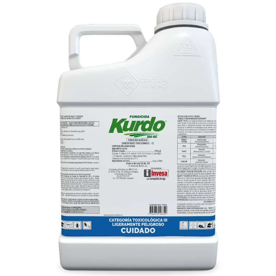 Fungicida Kurdo 250 EC 4L – Protección contra hongos