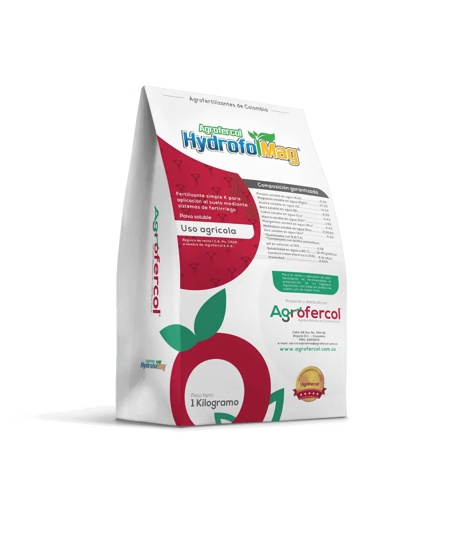 Hydrofolmag Fertilizante Hidrosoluble Agrofercol