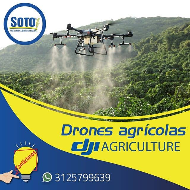 Drone Agras T-10 marca DJI