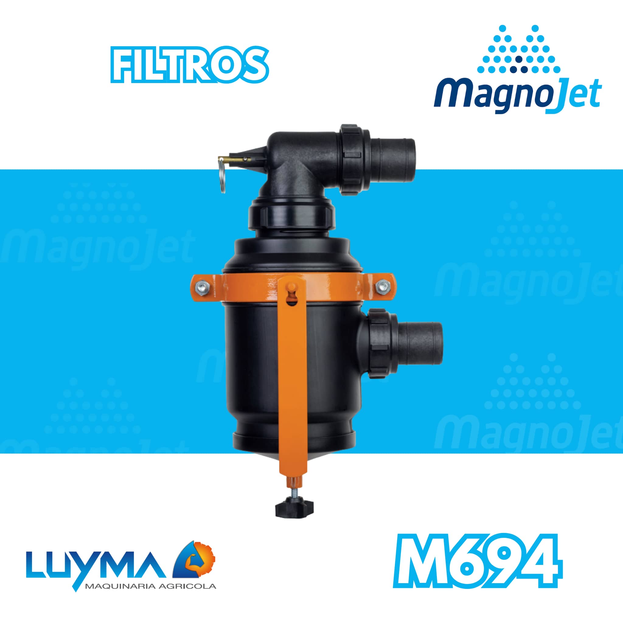 Filtro Succión Magnojet 2” JCT Alto Caudal M694