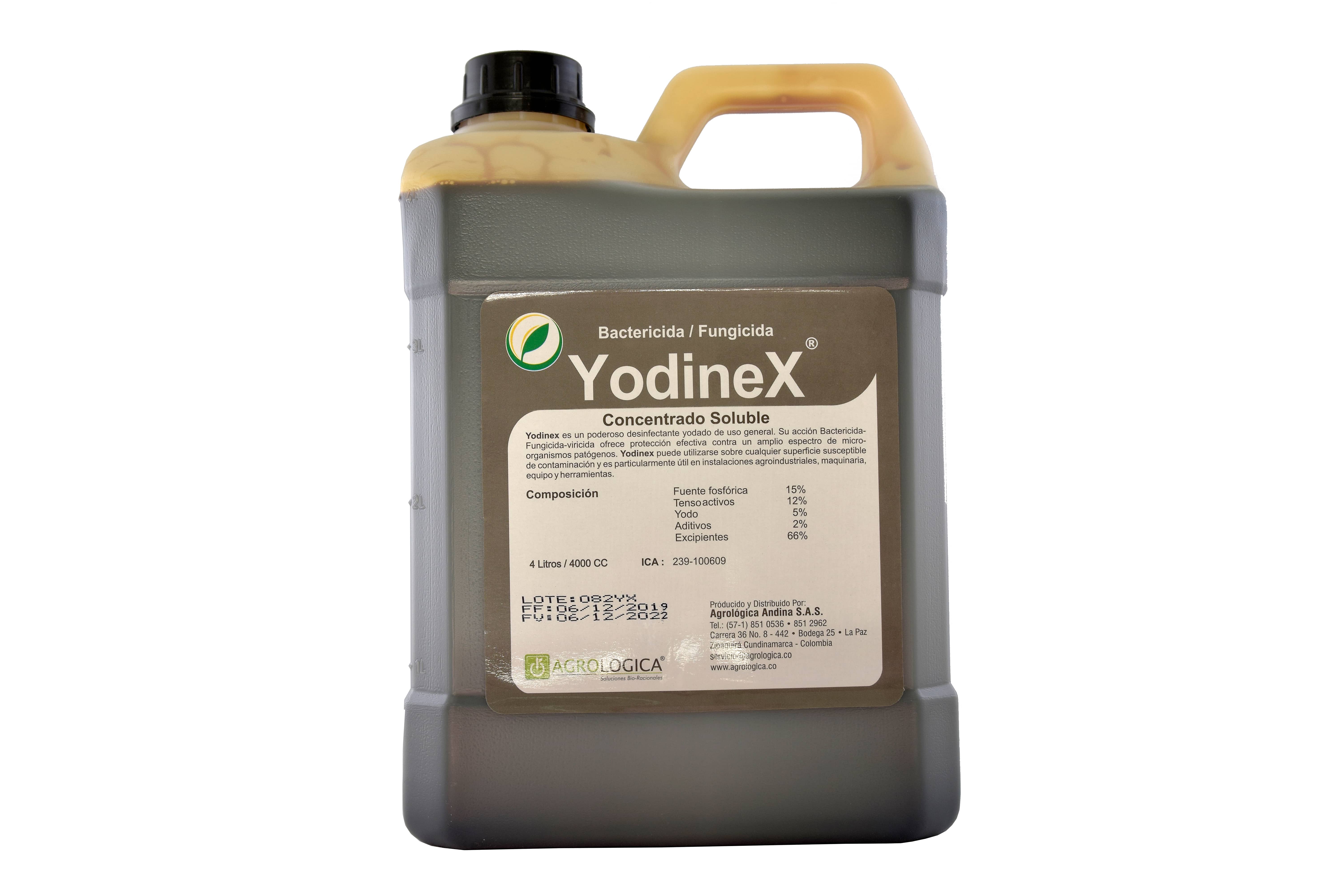 Desinfectante Yodinex Garrafa x 4 Lt