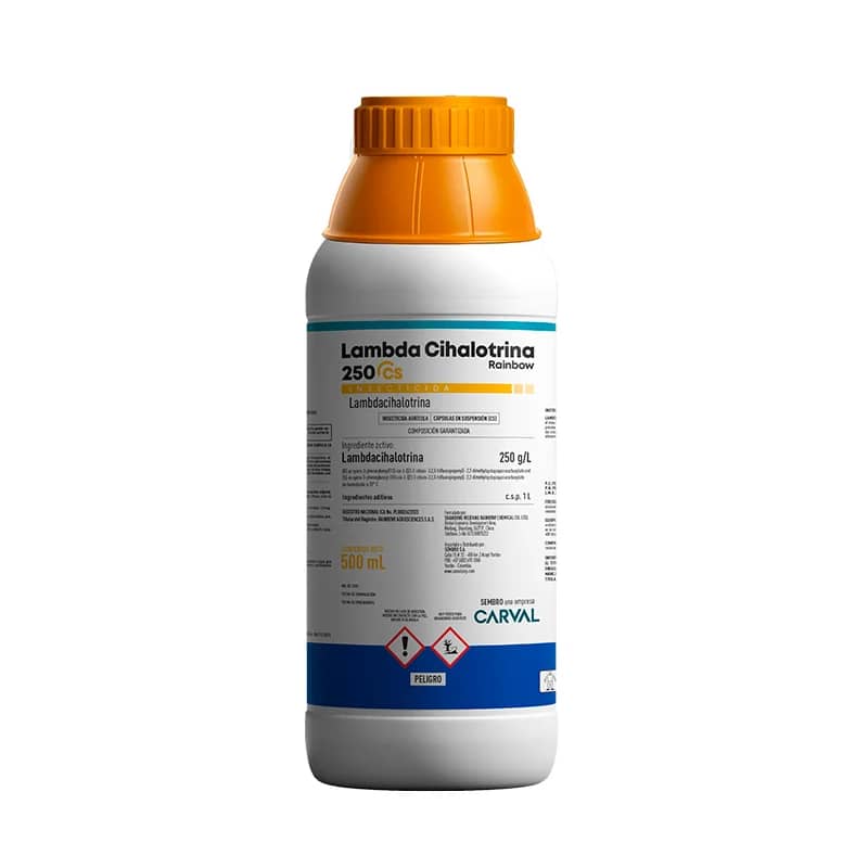 Lambda Cihalotrina 250 CS - Insecticida de Contacto para Pastos (500 ml)