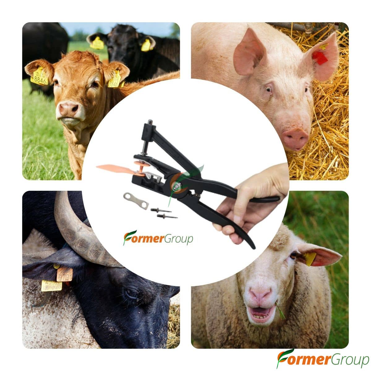 Pinza Chapeteadora Negra | Precisión y Durabilidad