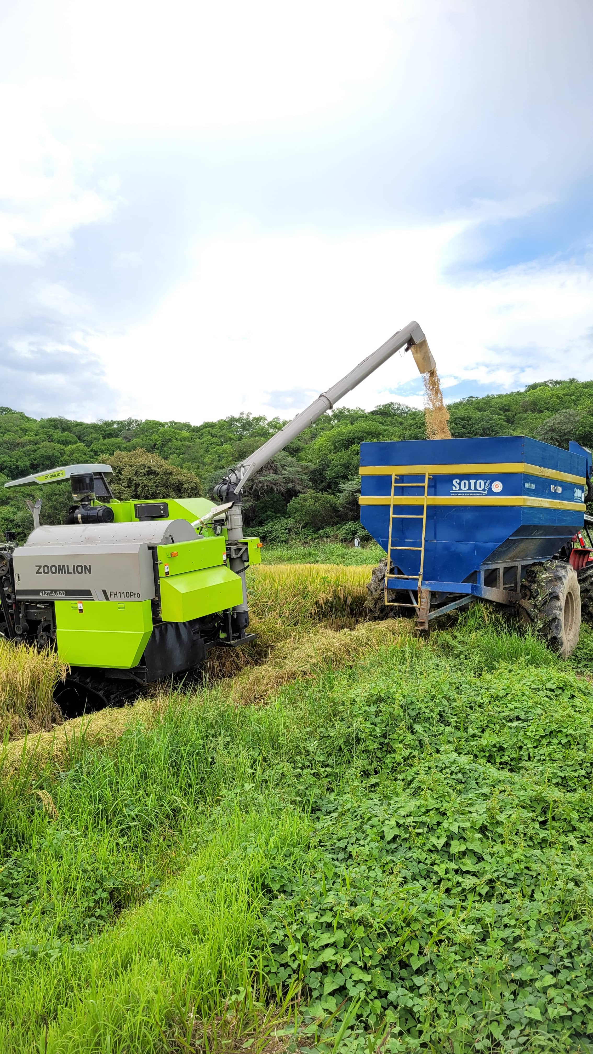 Cosechadora FH110PRO ZOOMLION