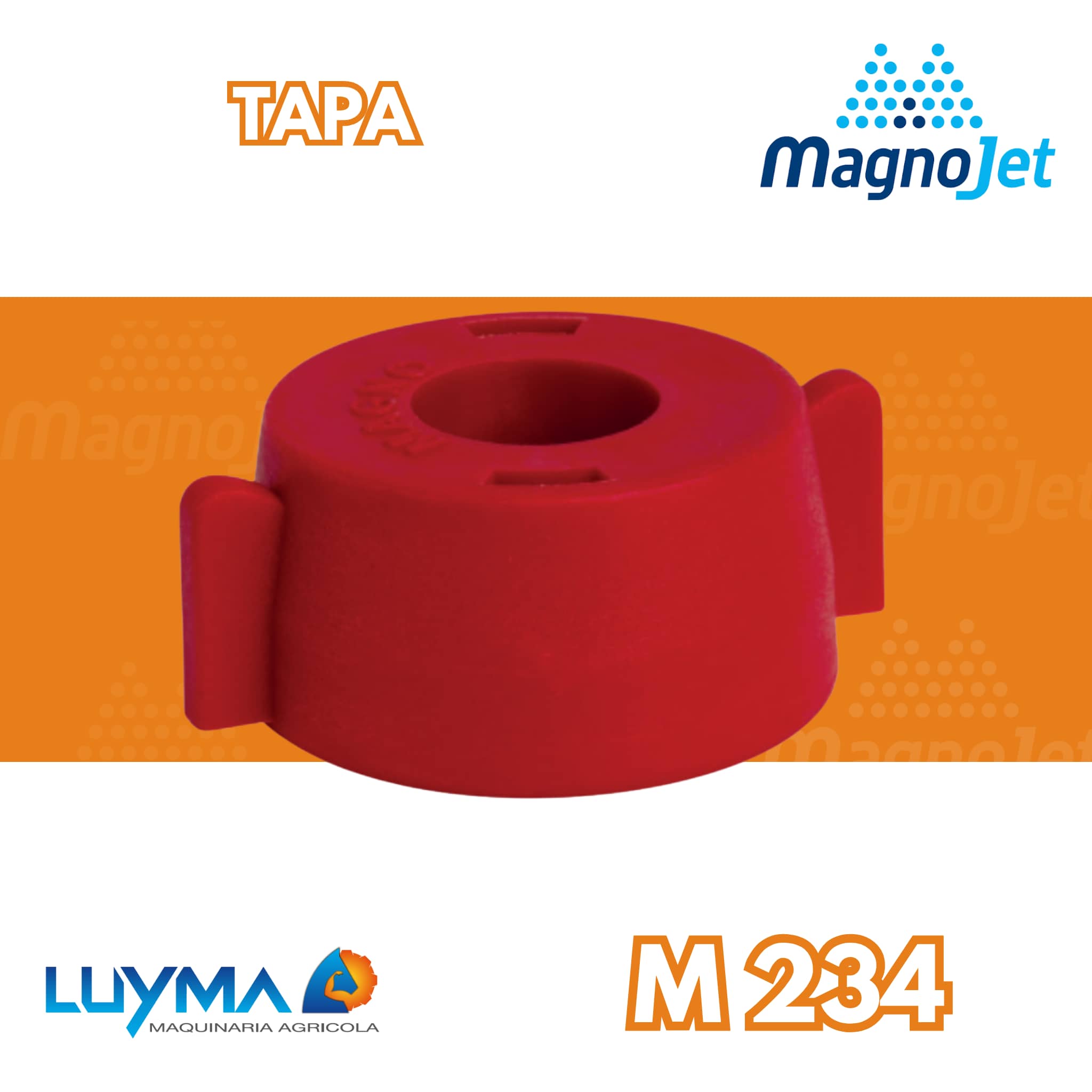 Tapa Magnojet JCT Hembra | Portaboquilla M234