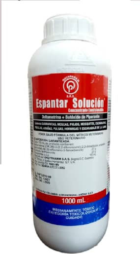 Espantar Solución 1 Lt – Antiparasitario para ganado