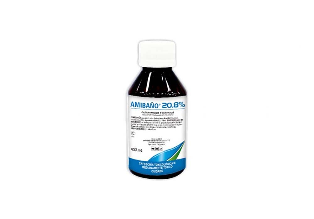 Garrapaticida Amibaño 20.8% FCO X 100 ML