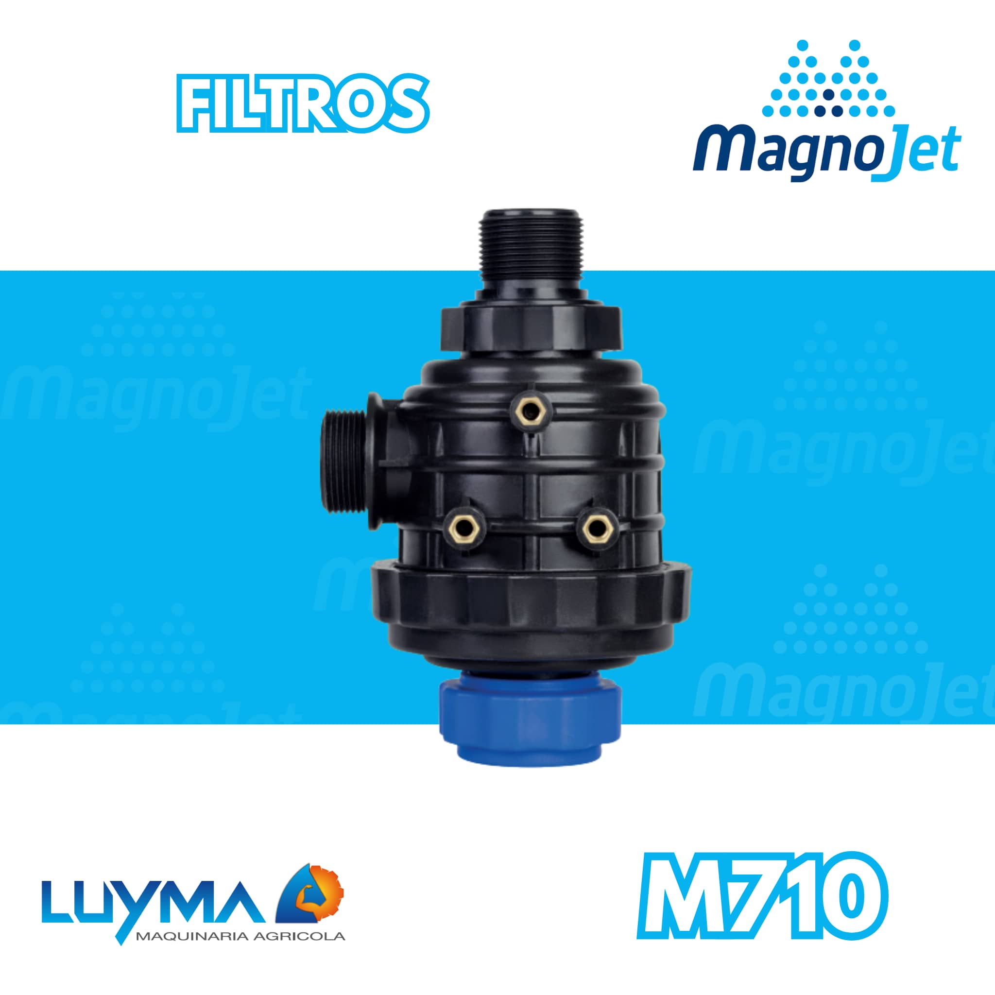 Filtro Succión Magnojet Autollenado 75-100 L/min