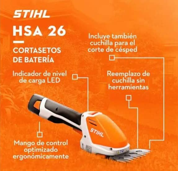 Cortasetos a batería HSA26 - STIHL