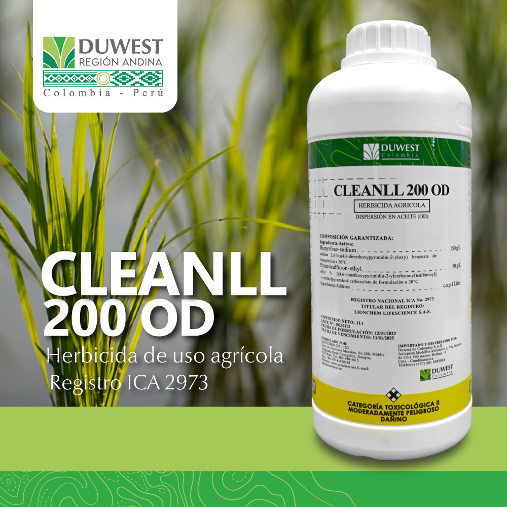 Herbicida Cleanll 200 OD x 1 Lt