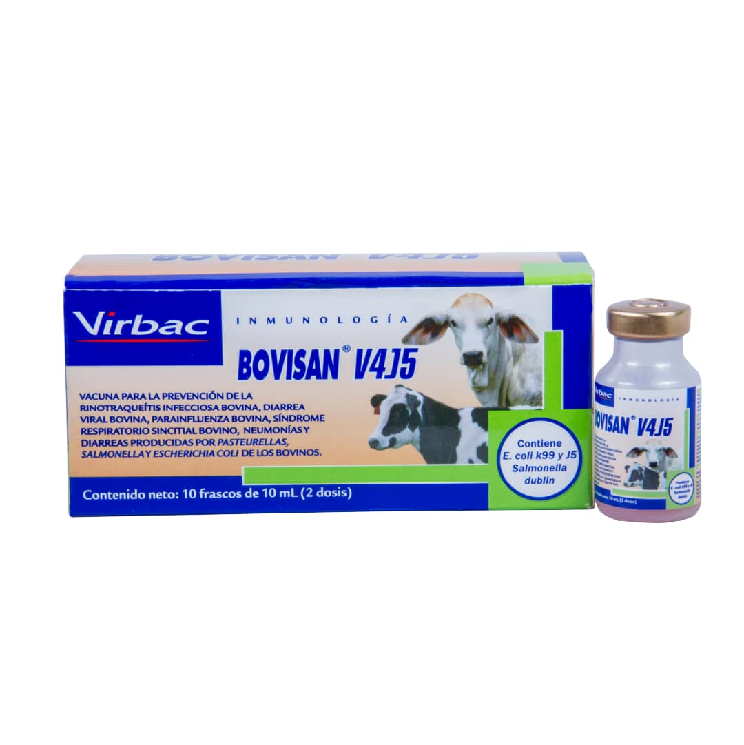 Suspensión inyectable Bovisan® V4J5 x 10 Ml