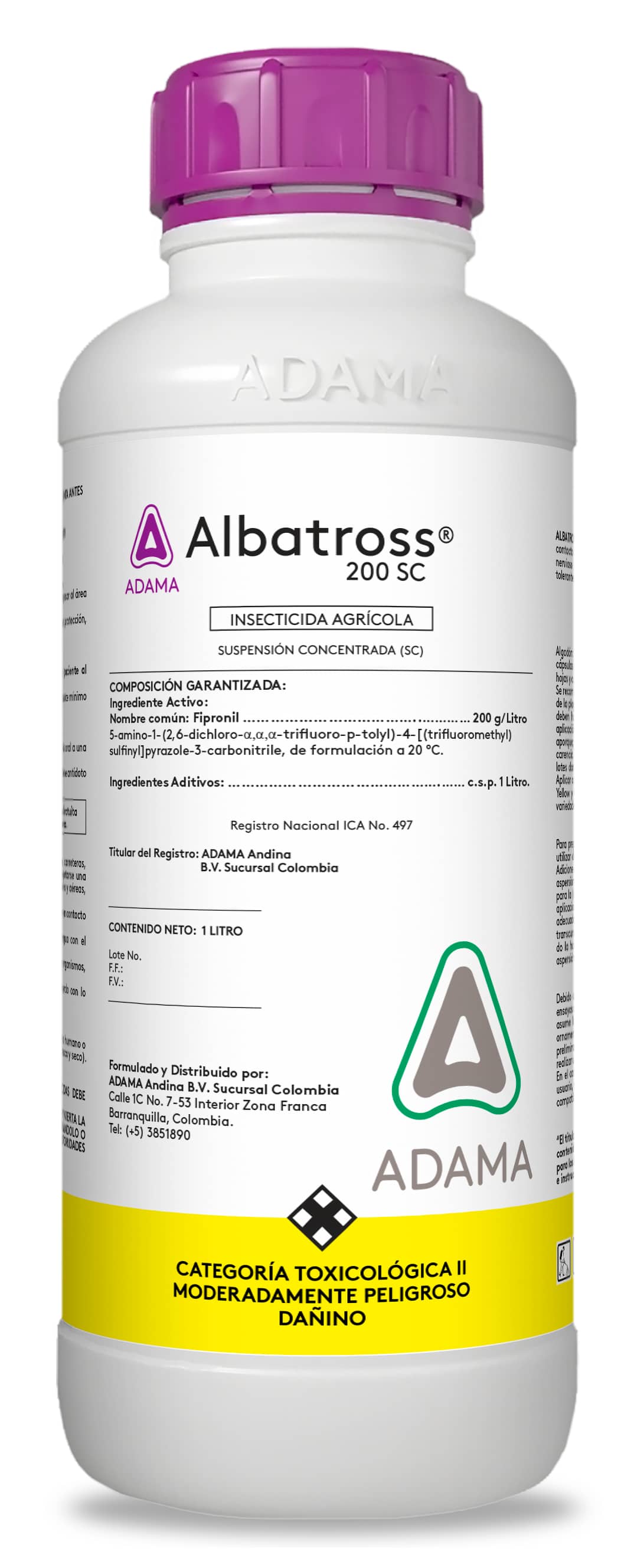 Insecticida Albatross® 200 SC x 1 Lt - Adama
