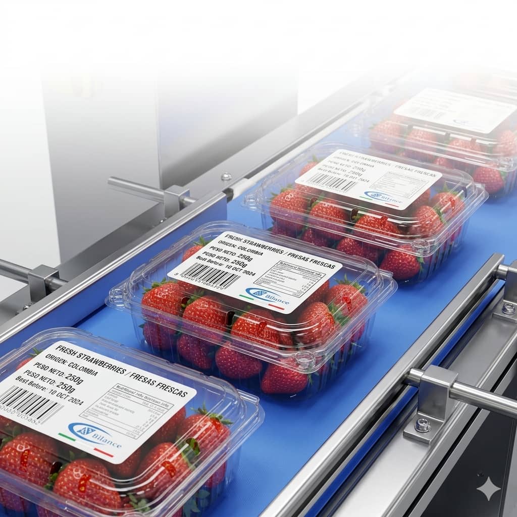 GWX 60 Plus para pesaje y etiquetado automático de productos empacados