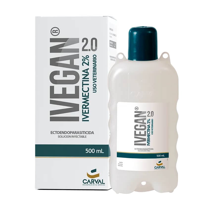 Ivegan 2.0 Endoectoparasiticida Carval 500 ml