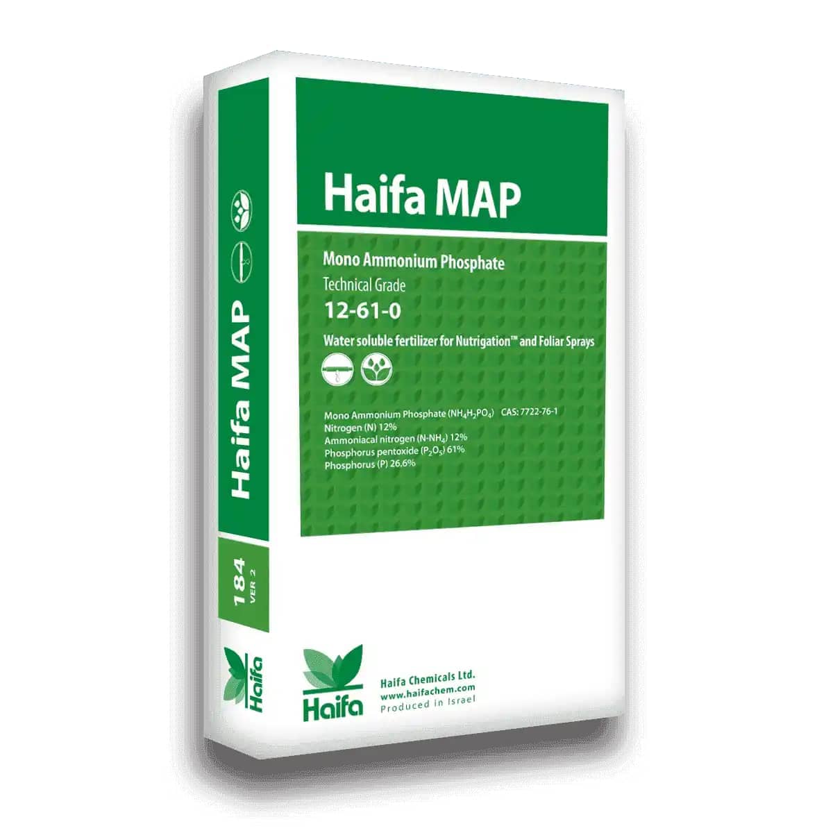Fertilizante Soluble Haifa MAP fosfato Monoamónico Soluble