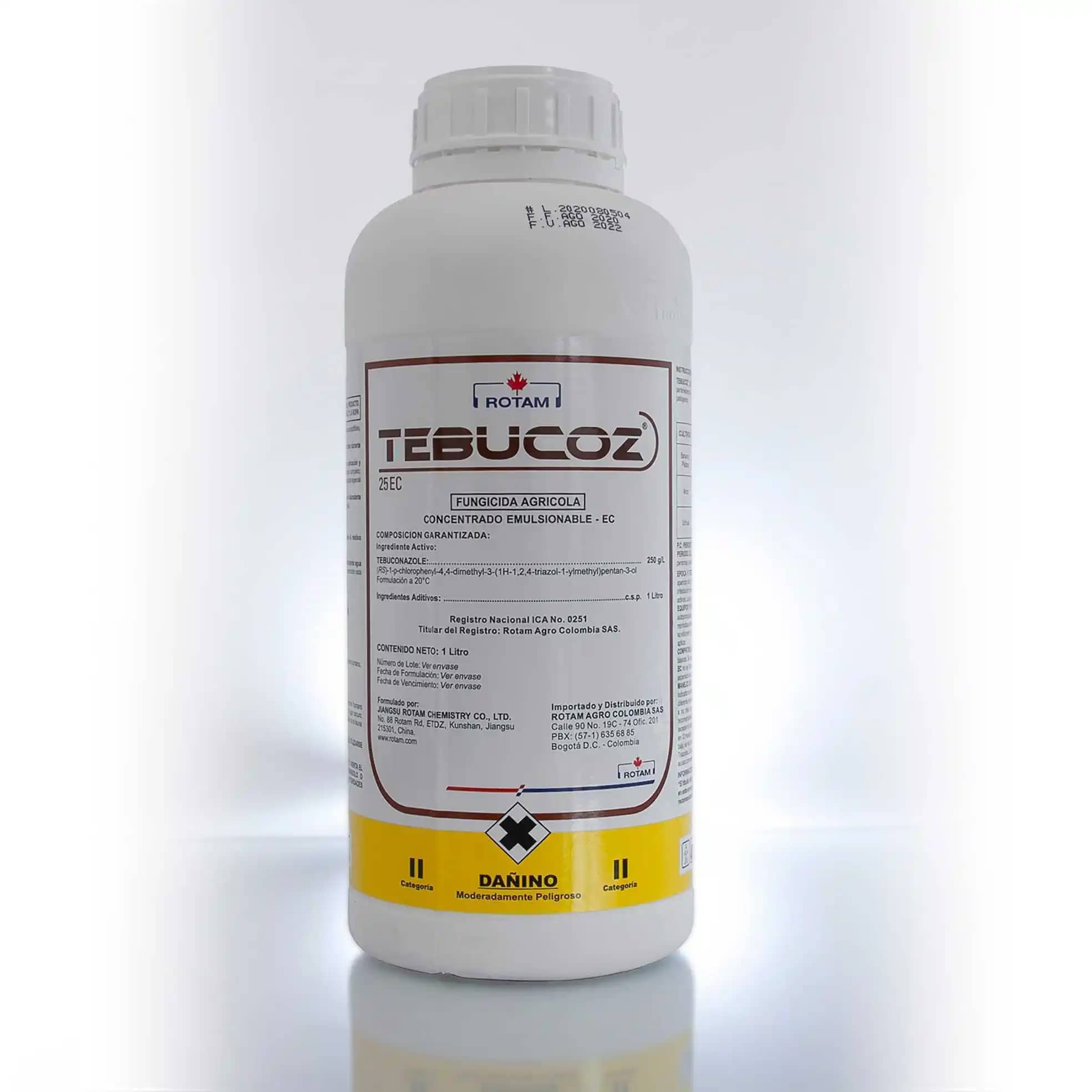 Fungicida Tebucoz 25 EC x 1 Lt - Rotam