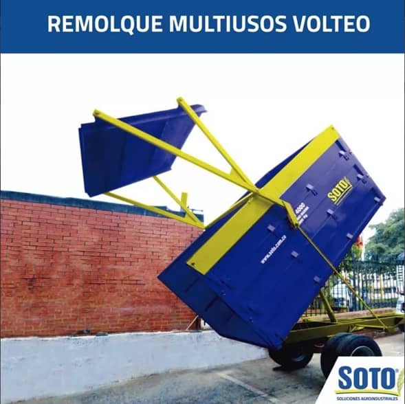 Remolque Multiusos Volteo RMV-4000