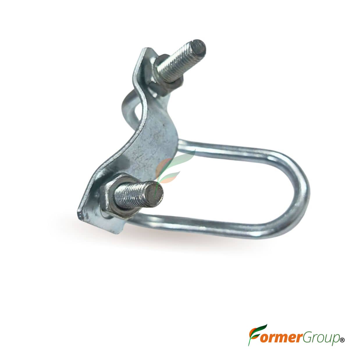 Abrazadera U Ovalada Jaula ParideraX5 | Acero Galv.