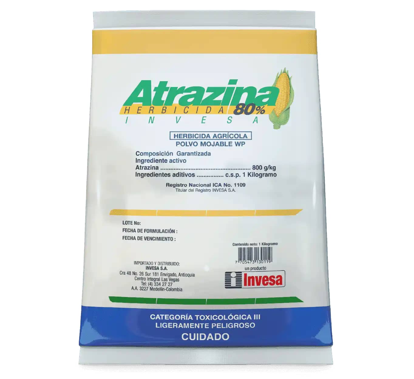 Herbicida Atrazina 80 % Wp x 1 Kg