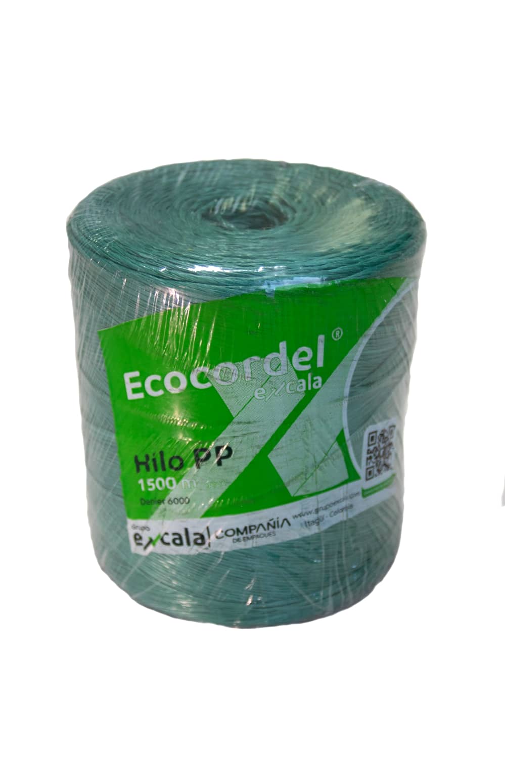 Hilo PP Ecocordel 12000 Verde | Amarre agrícola resistente