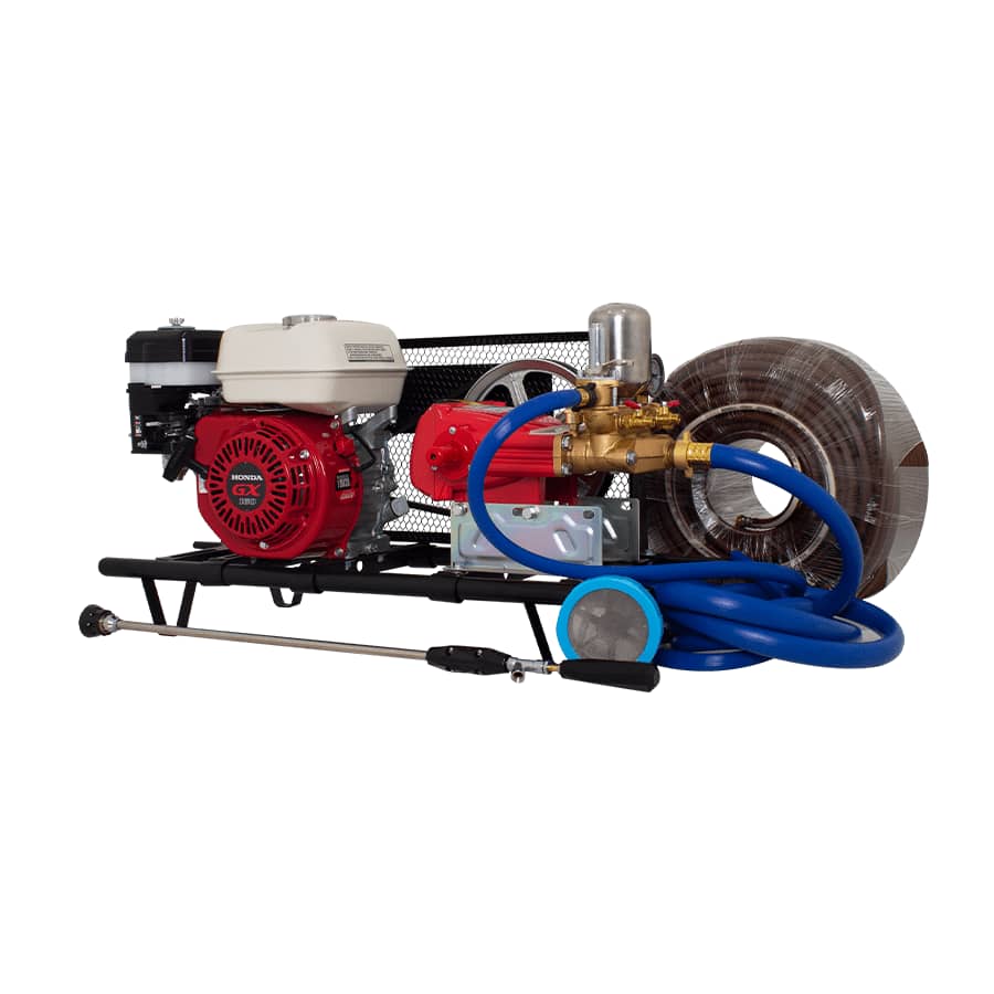 Fumigadora Estacionaria TS28 + Motor 160: gran caudal