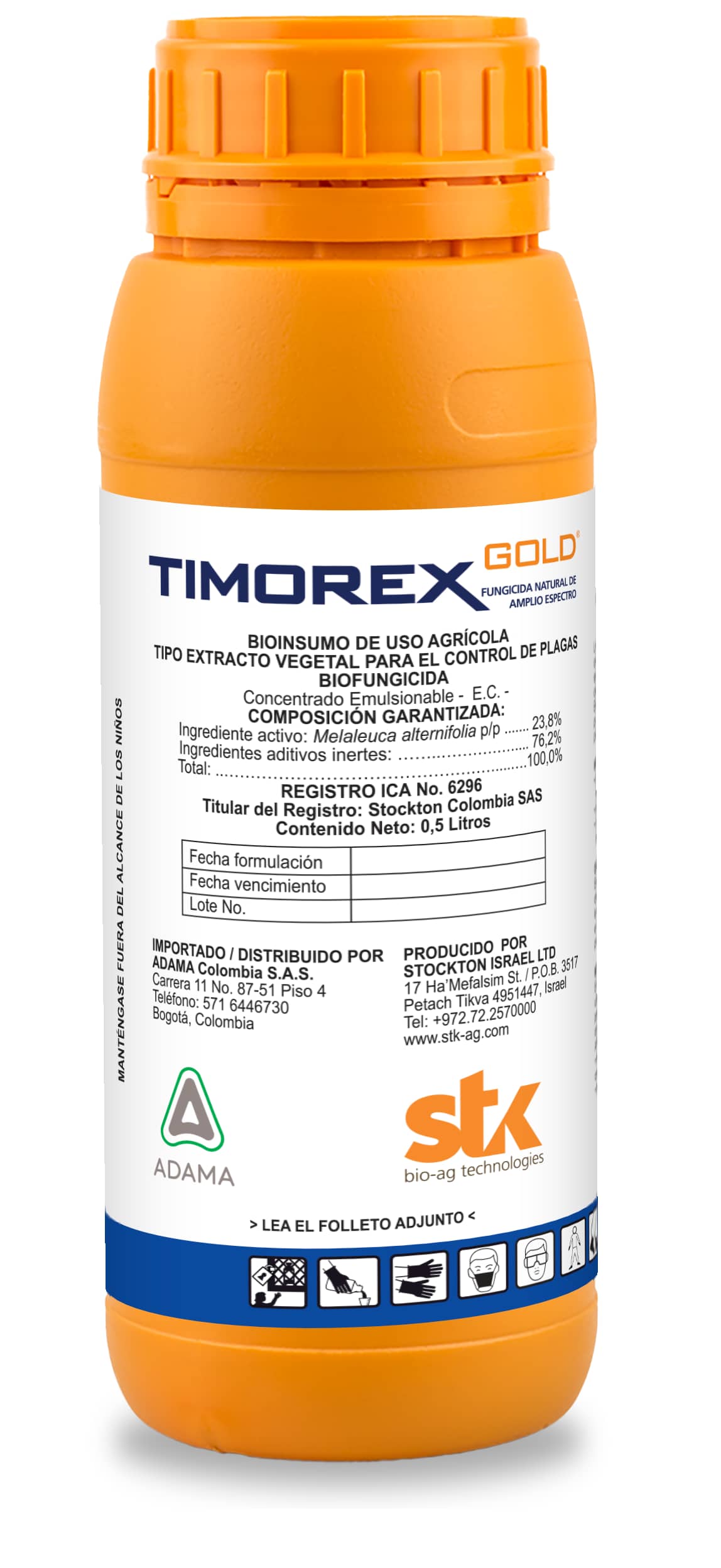 Fungicida Timorex Gold® x 500 cc - Adama