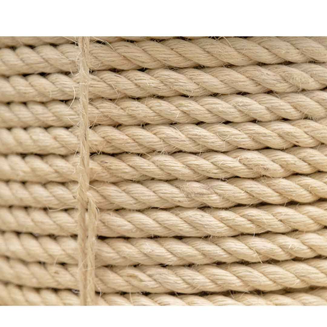 Soga de Fique 6mm Natural | Carreta 600m x 15kg Excala