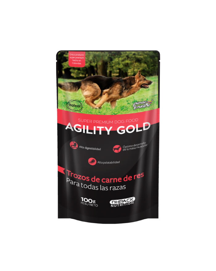 Agility Gold Pouch Adultos x 100 Gr
