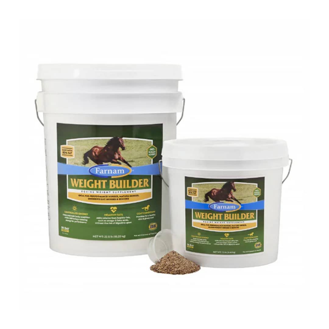 WEIGHT BUILDER suplemento calórico para caballos | Peso ideal