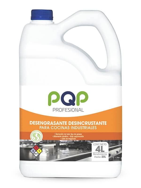 Desengrasante PQP Pro Desincrustante 4 L