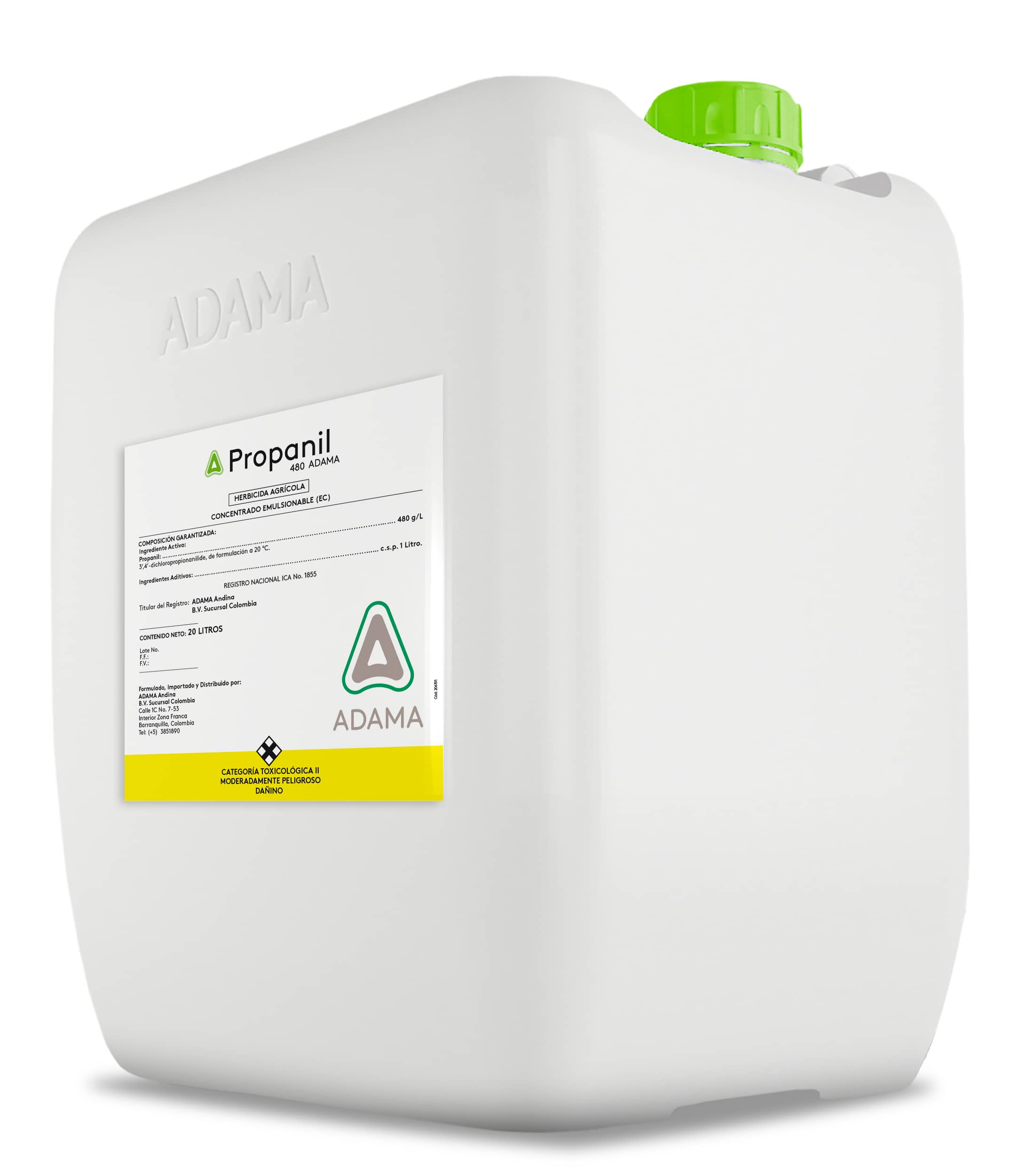 Herbicida Propanil 480 x 20 Lt - Adama