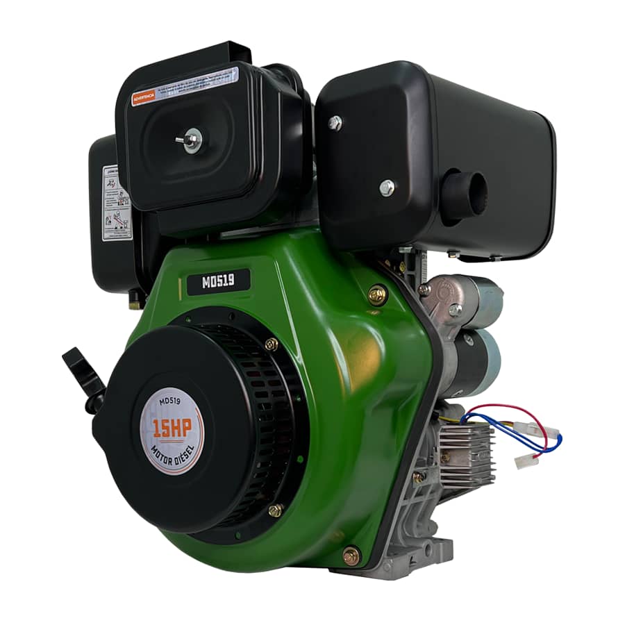 Motor Diésel Ecomax 15HP: fuerza extrema para maquinaria