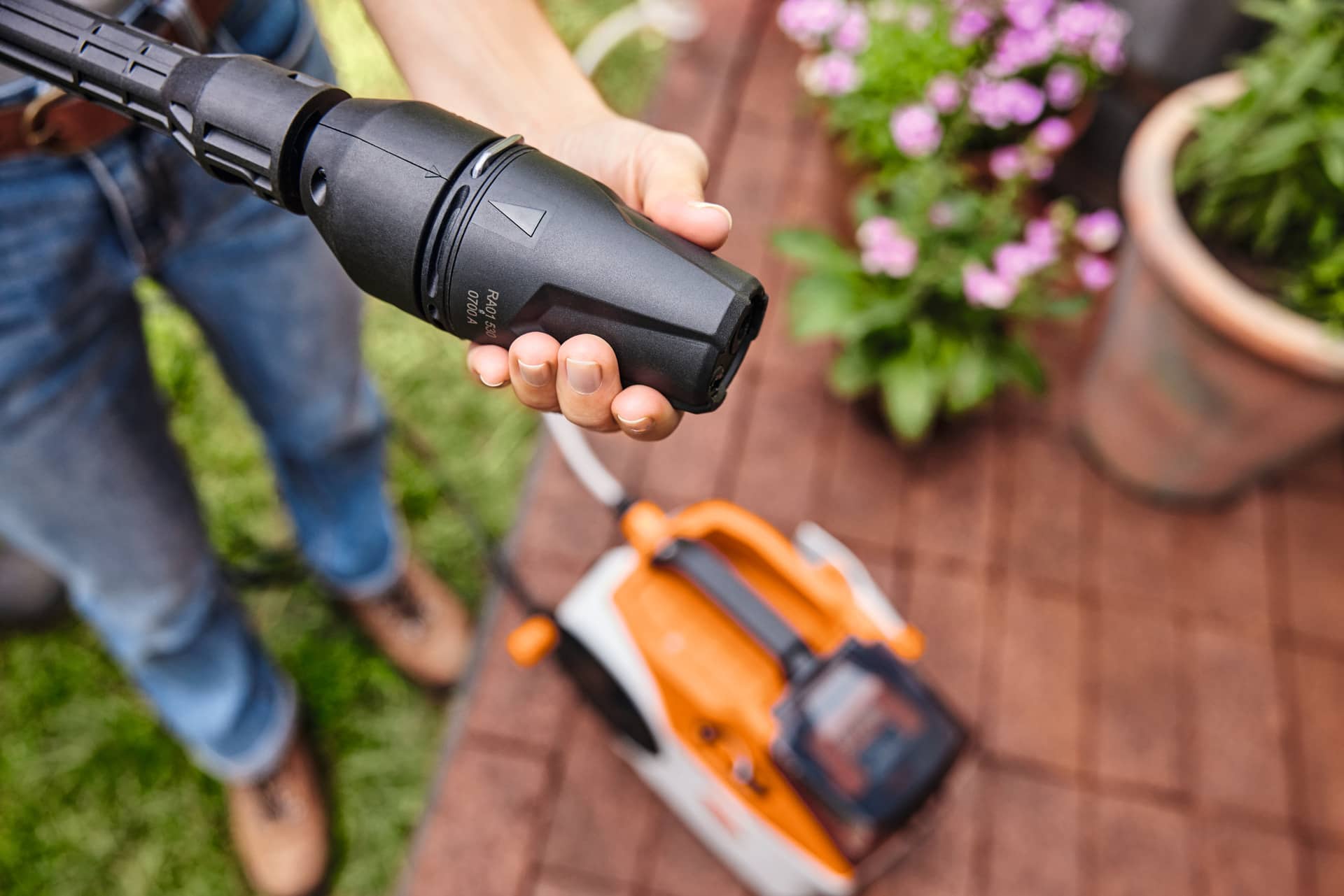 Hidrolavadora STIHL REA 60.0 PLUS Batería Portátil