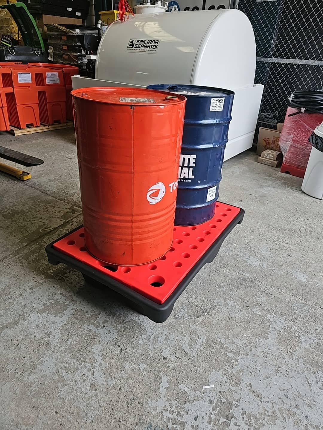 Estiba de Contención 120L 2 Tambores Emiliana