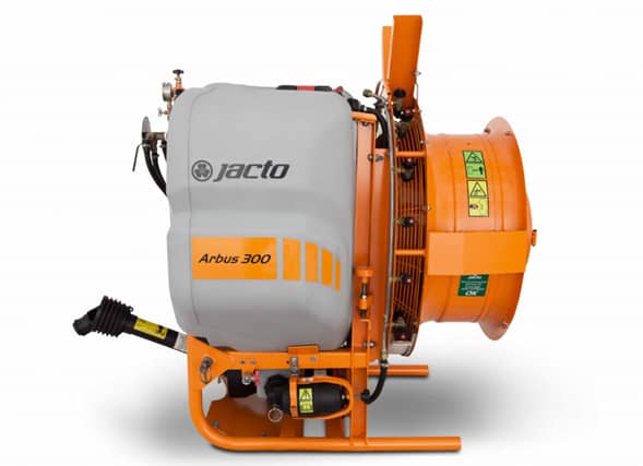 Jacto ARBUS 300 | Turbo atomizador compacto y potente