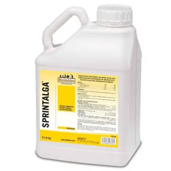 Fertilizante Foliar Sprintalga 5L | Bioestimulante de Algas
