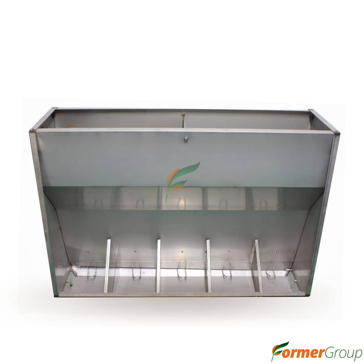 Comedero para Cerdos 5 Puestos – Acero Inox y 100kg