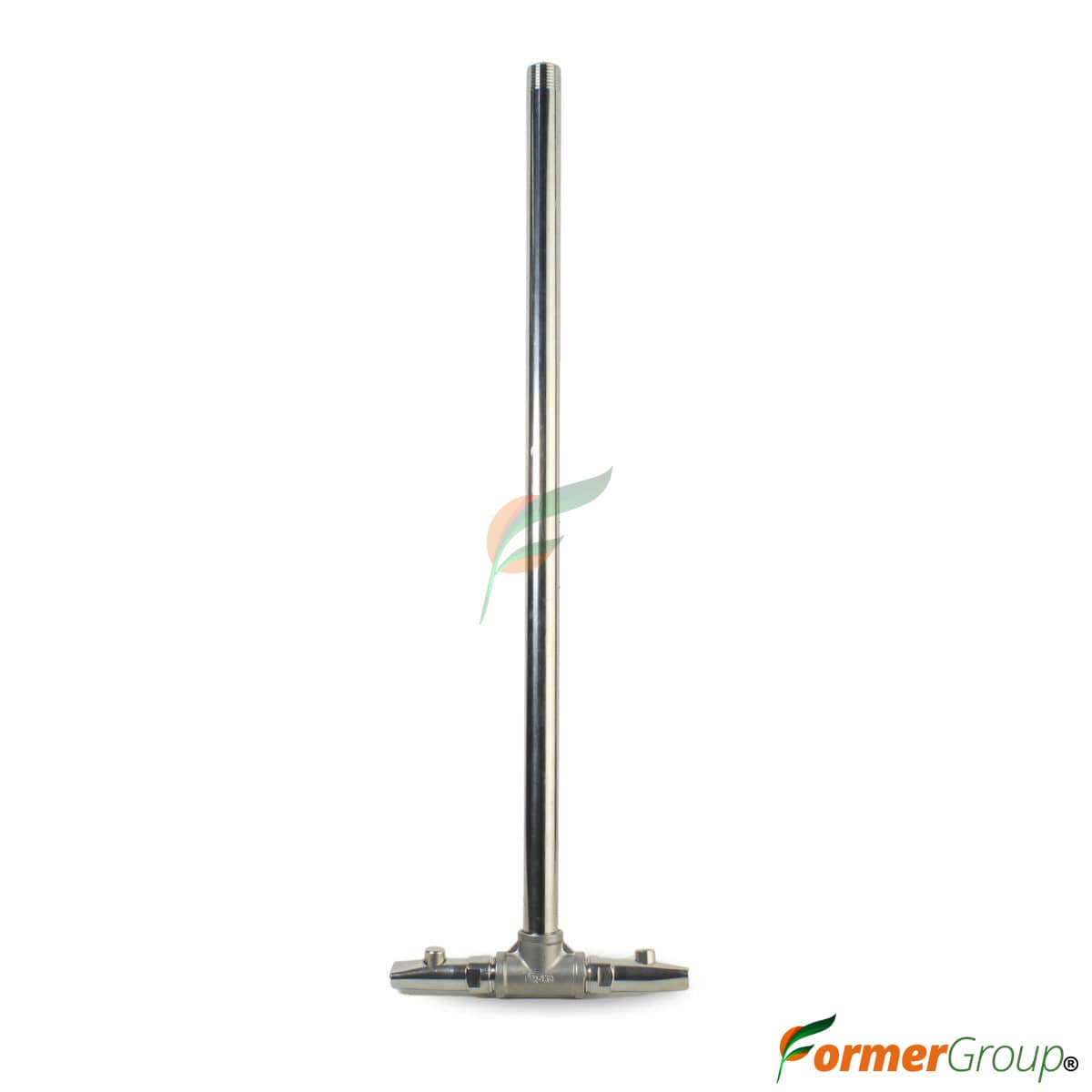 Kit Bebedero Lechones Doble Botón 1/2 T 50cm Acero Inox