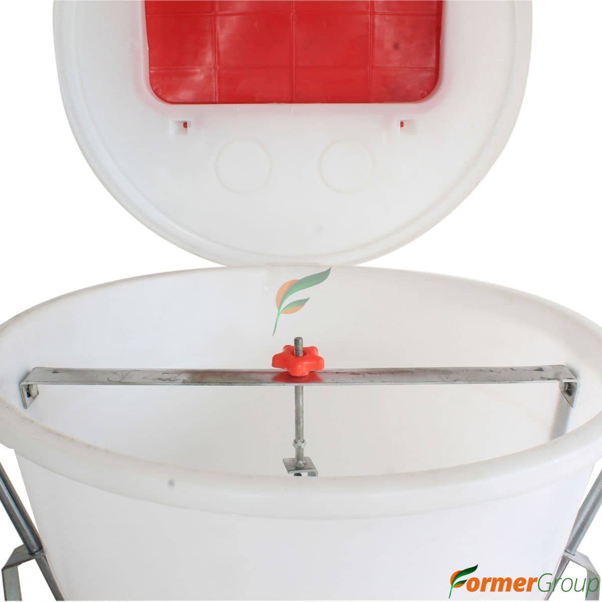 Comedero Cerdo Automático Tolva Seca Húmeda 100Lts