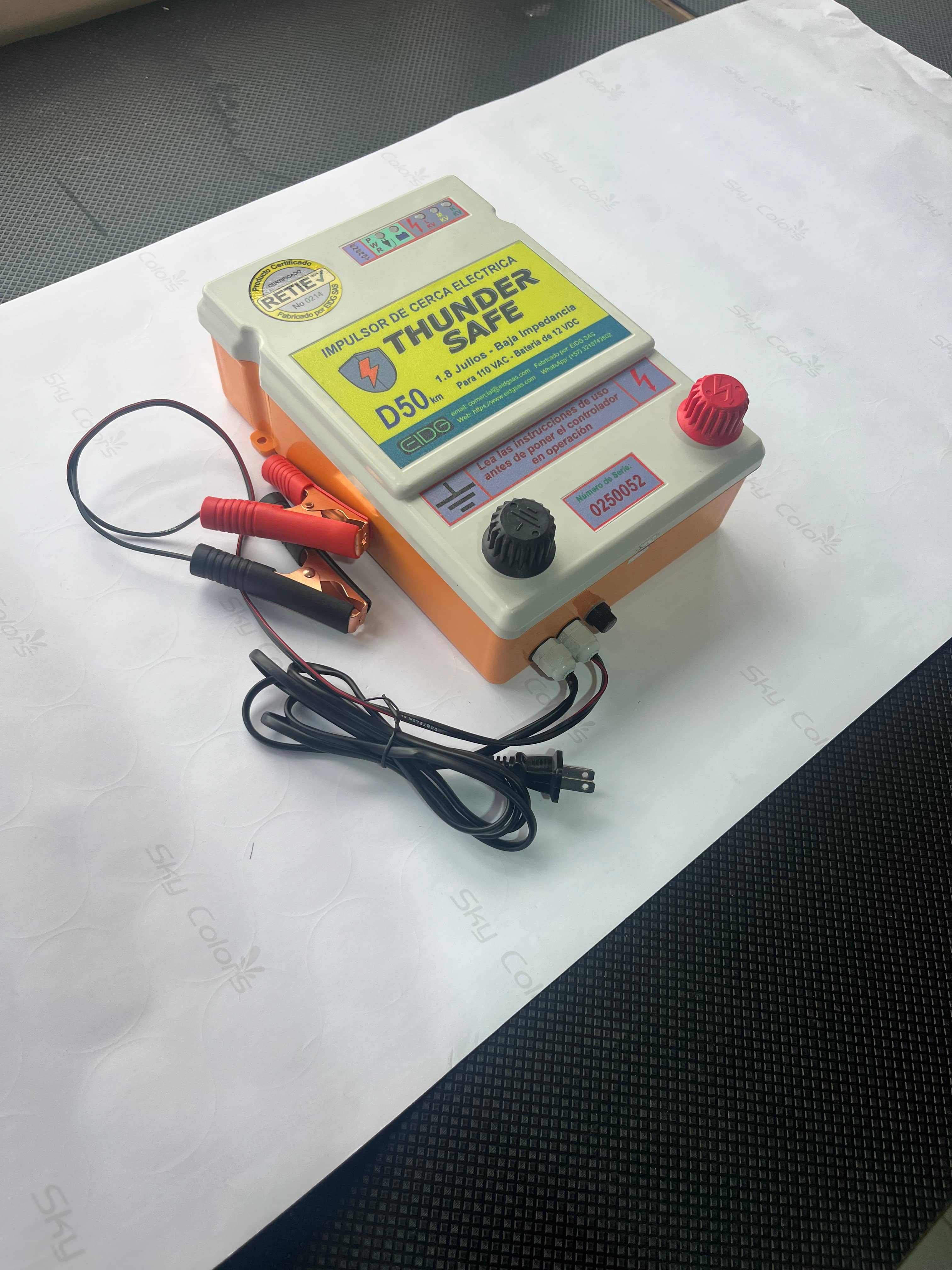 Impulsor de Cerca Eléctrica Thunder Safe D50KM