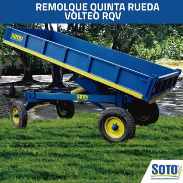 Remolque Quinta Rueda Volteo RQV 8000