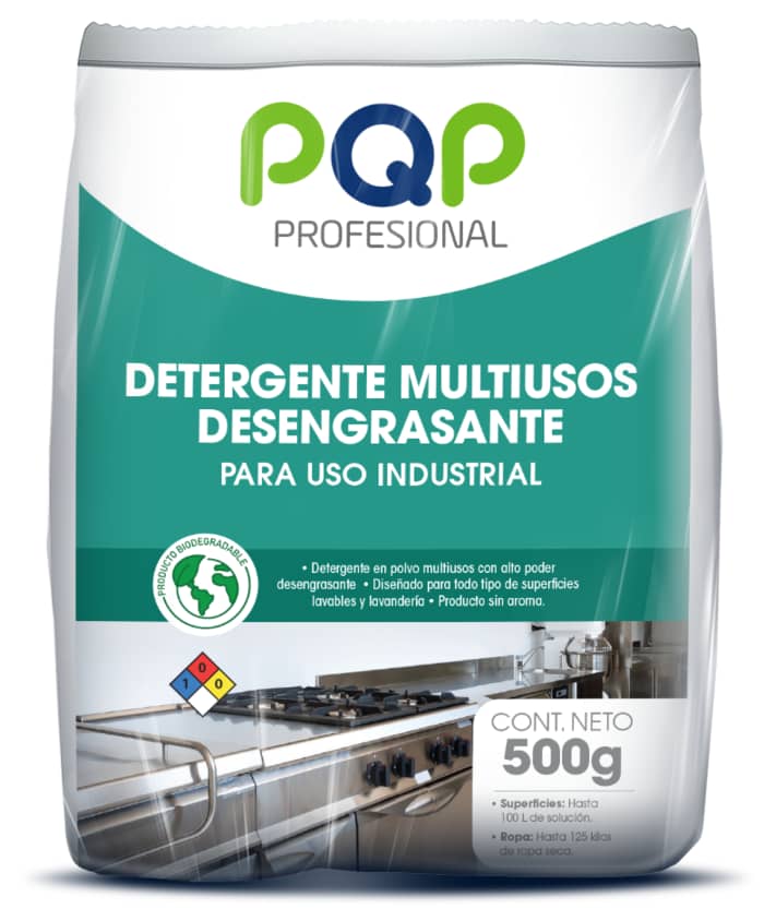Detergente Sin Aroma 500g PQP Pro | Limpieza neutra