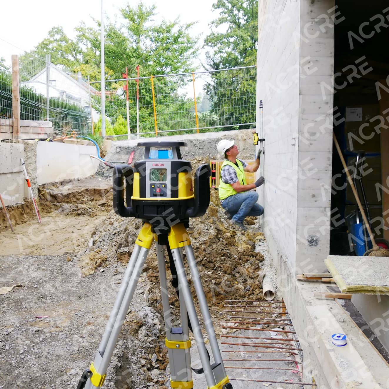 Nivel Láser Rotativo Leica Rugby CLH 1350 m IP68