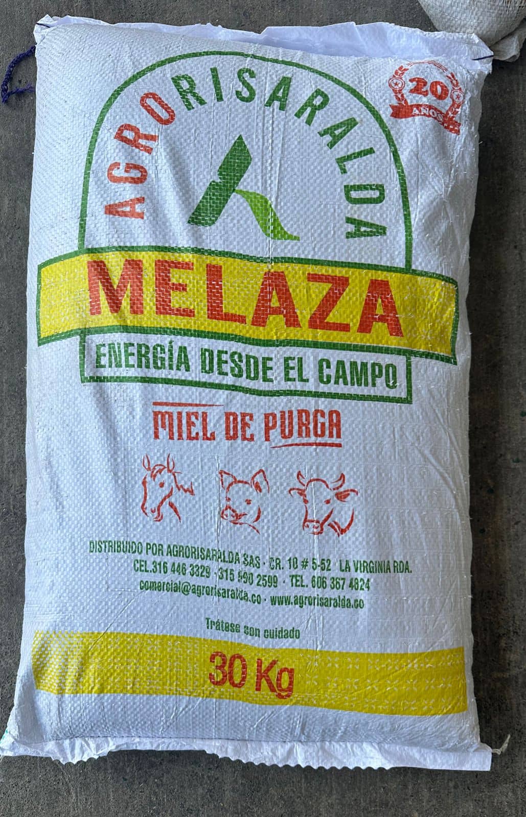 Miel de purga x 30 Kg - Agrorisaralda