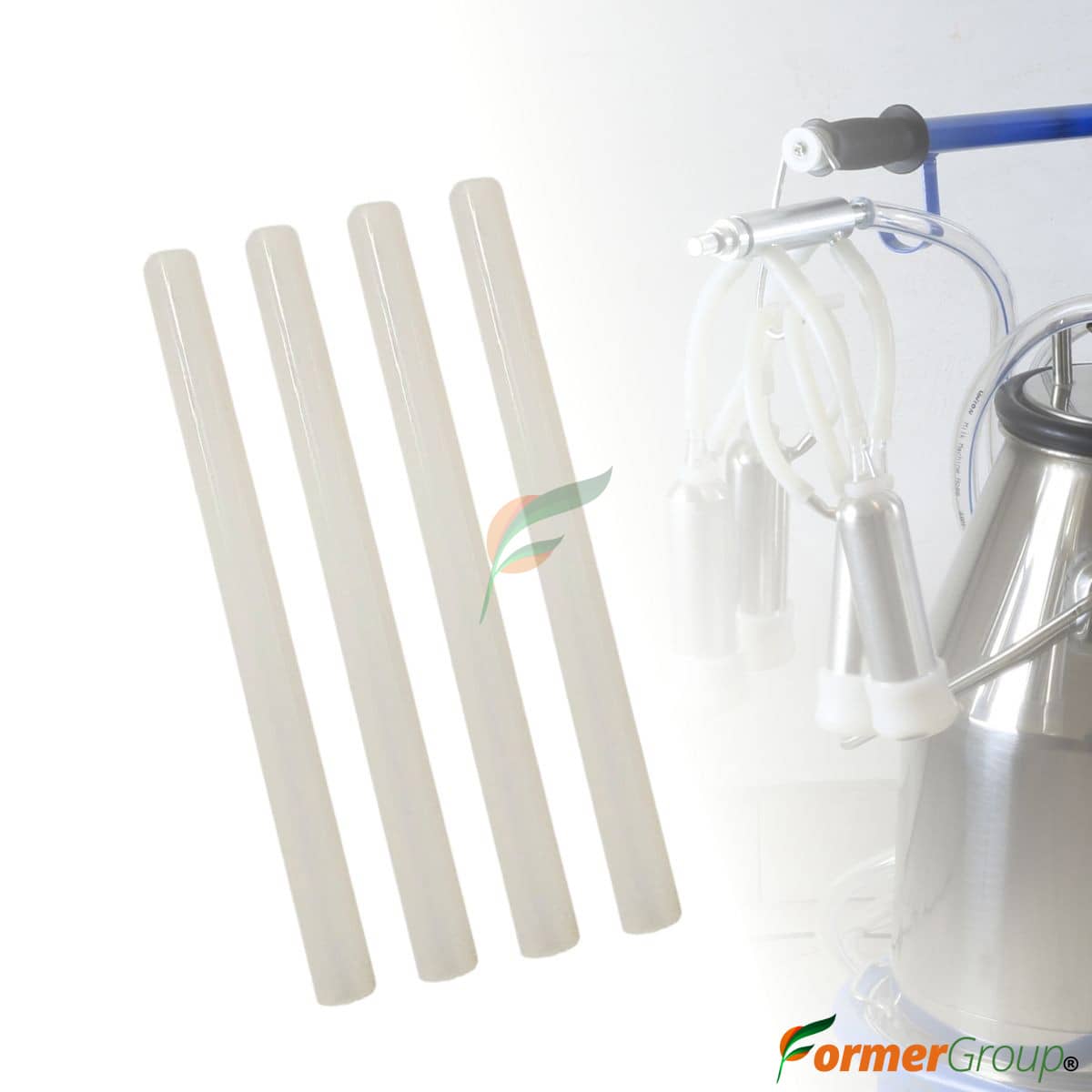 Tubos de Aire para Máquina de Ordeño a Pistón – Pack de 4 Unidades