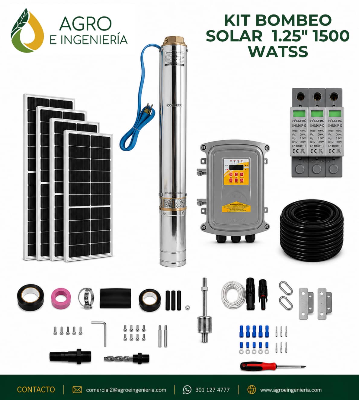 Sistemas de Bombeo Solar para Riego | Alta Eficiencia
