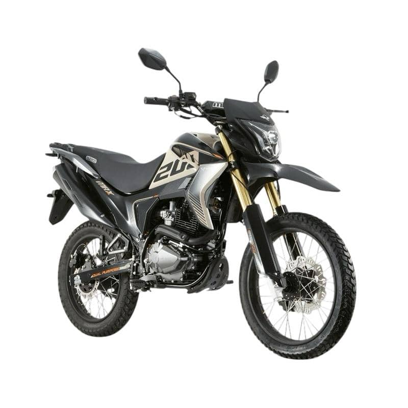 Victory MRX 200 moto enduro de 199,6 cc con ABS y Trakku GPS