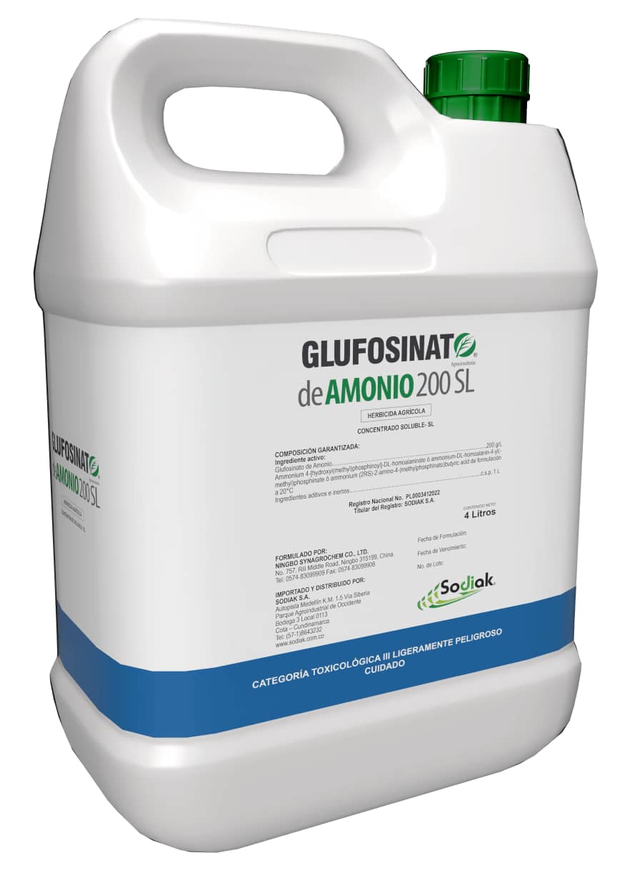 Herbicida Glufosinato de Amonio® x 4 Lt